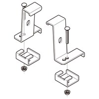ネグロス電工 みぞ形鋼用振れ止め金具 QRS1M4050 左右組