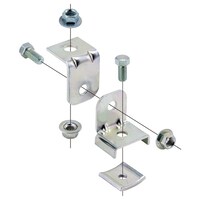 ネグロス電工 ダクター斜め支持金具 ステン SDHFW4