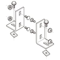 ネグロス電工 カバー対応垂直支持金具ステン SNQRU1C