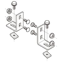 ネグロス電工 カバー対応垂直支持金具ステン SSRU1C