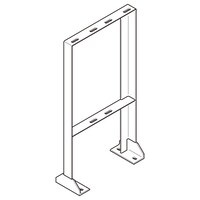 ネグロス電工 立上りラック用架台 溶融亜鉛 ZAGYS50313