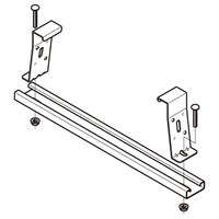 ネグロス電工 底板カバークランプ 溶融亜鉛 ZCVCQB80