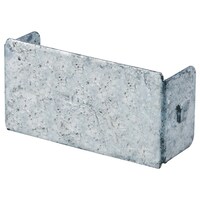 ネグロス電工 エンドキャップ 溶融亜鉛 ZEC3