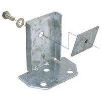 ネグロス電工 配管システムベース金具溶融亜 ZGS3B