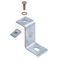 ネグロス電工 デーワンブロック床面固定金具 ZMKB7FK