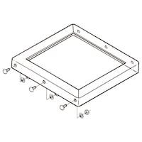 ネグロス電工 アルミダクト用支持架台 ZSPT4045