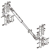 ネグロス電工 ケーブルラック制振S用架台 ZBDSH15901000