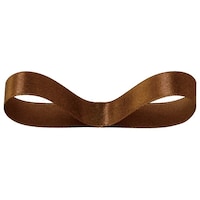 ヘッズ サテンリボン BROWN16mm 1巻