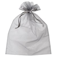 ヘッズ オーガンジーバッグ グレー XL 10枚