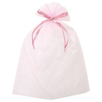 ヘッズ オーガンジーバッグ ピンク XL 10枚
