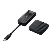 エレコム エレコム USB TypeC ワイヤレスHDMI 送受信機セット 1080p/30m転送 ブラック