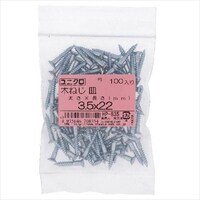 OHSATO ユニクロ木ねじ サラ3.5X25 100P