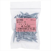 OHSATO ユニクロ木ねじ サラ 4.1X50 50P