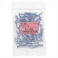 OHSATO ユニクロ木ねじ サラ 5.1X45 25P