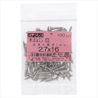 OHSATO ステン木ねじ サラ 2.7X20 100P