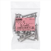 OHSATO ステン木ねじ サラ 5.1X50 25P