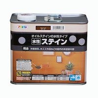 アサヒペン 水性ステイン 2L (ブラック)