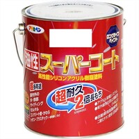 アサヒペン 油性スーパーコート 1.6L (黒)