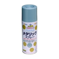 アサヒペン メタリックスプレー 300mL (レッド)