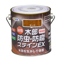 アサヒペン 油性木部防虫・防腐ステインEX 0.7L (マホガニー)