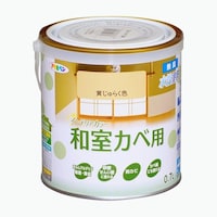 アサヒペン NEW水性インテリアカラー和室カベ 0.7L (浅黄色)