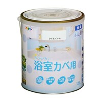 アサヒペン NEW水性インテリアカラー浴室カベ 1.6L (白)