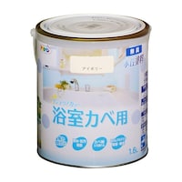 アサヒペン NEW水性インテリアカラー浴室カベ 1.6L (クリーム色)