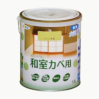アサヒペン NEW水性インテリアカラー和室カベ 1.6L (宇治色)