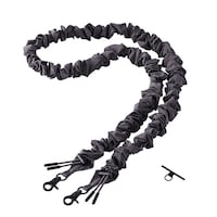 エレコム スマホストラップ シュシュ風デザイン スポーティー 軽量 チャコールグレー