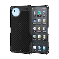 エレコム AQUOS wish5 ケース ソフト グリップテクスチャー 衝撃吸収 ブラック
