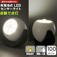 オーム電機 LEDナイトライトBLA100JM3W