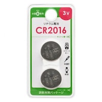 オーム電機 リチウム電池 CR2016