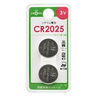 オーム電機 リチウム電池 CR2025