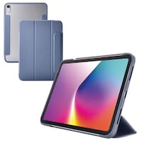 エレコム iPad ケース 11インチ ( A16 ) マグネット式フラップ 軽量 ブルーグレー