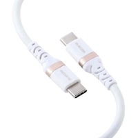 エレコム 240W PD EPR USB TypeC ケーブル 0.5m シリコン eMarker 480Mbps 白