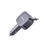 Anker Nano Car Charger (75W,巻取り式 USBCケーブル) ブラック