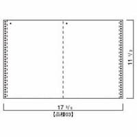 トッパンフォームズ レセプト2ワイド白紙 レセプトー2W 1箱(2,000セット入)