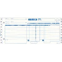 トッパンフォームズ 業際統一伝票 タイプ用4P GSB4S 1箱(1,000セット入)