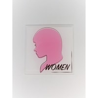 ニューウェイジャパン サインプレート WC横顔女性