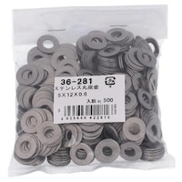 OHSATO ステン 丸座金 5X12X0.8 500P