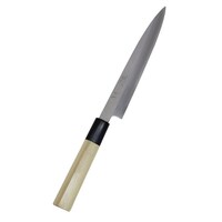 福井 柳刃180mm 水牛 シノギ柄 赤箱