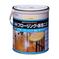 アサヒペン 水性フローリング床用ニス 1.6L ツヤあり透明