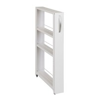 田窪工業所 トールワゴンロー100 ホワイト NWL100【メーカー直送/軒先渡し】