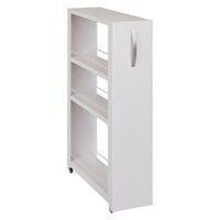 田窪工業所 トールワゴンロー200 ホワイト NWL200【メーカー直送/軒先渡し】