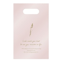 包む 持ち手付き ビニールバッグ×10