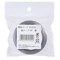 トーヨー 紙テープ1P 銀×15
