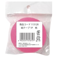 トーヨー 紙テープ1P 桃×30