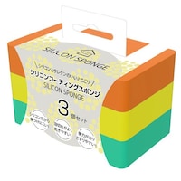 トレードワン シリコンコーティングスポンジ3個セット×10