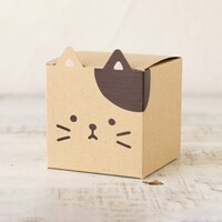 cotta 食品箱95443どうぶつギフト箱ネコクラフト 1ケース(20枚入×25袋)