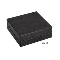 柳井紙工 ギフトケース86551 13×13ブラック 1ケース(1個入/袋×60袋 (合計60個))